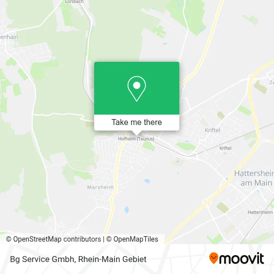 Bg Service Gmbh map