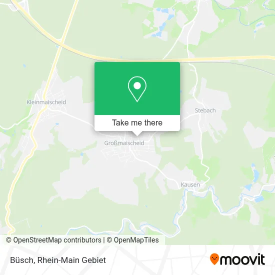 Büsch map