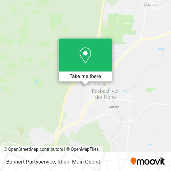 Bannert Partyservice map