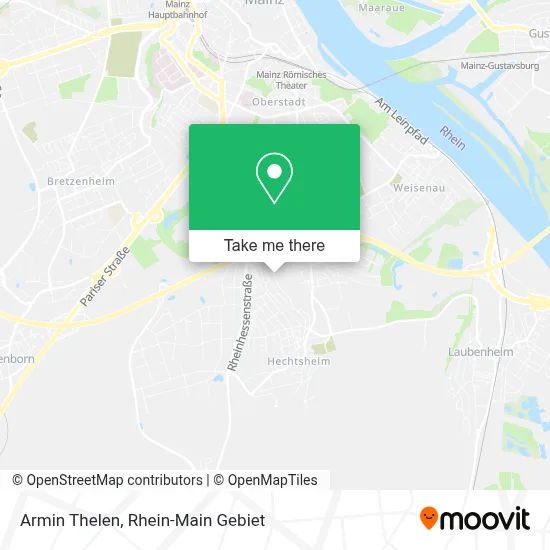 Armin Thelen map