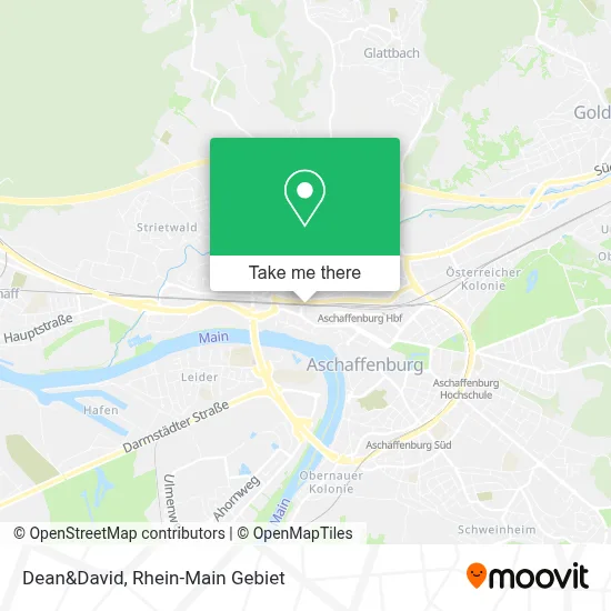 Dean&David map