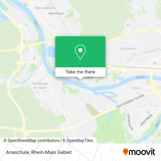 Anaschule map