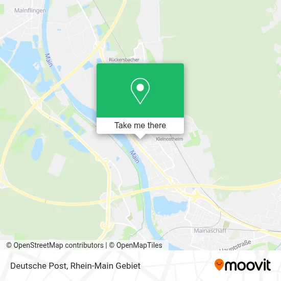 Deutsche Post map