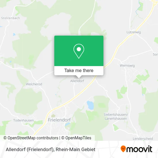 Allendorf (Frielendorf) map