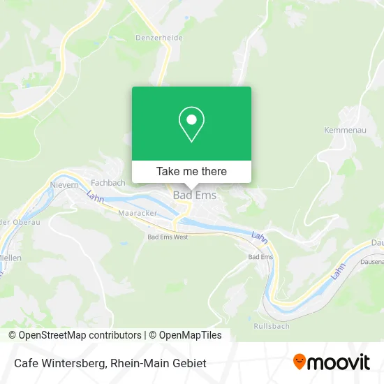 Cafe Wintersberg map