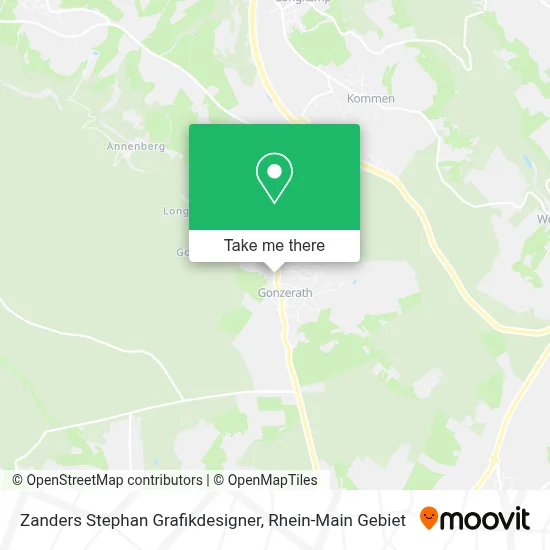 Zanders Stephan Grafikdesigner map