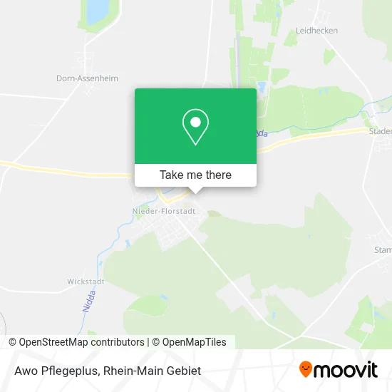 Awo Pflegeplus map