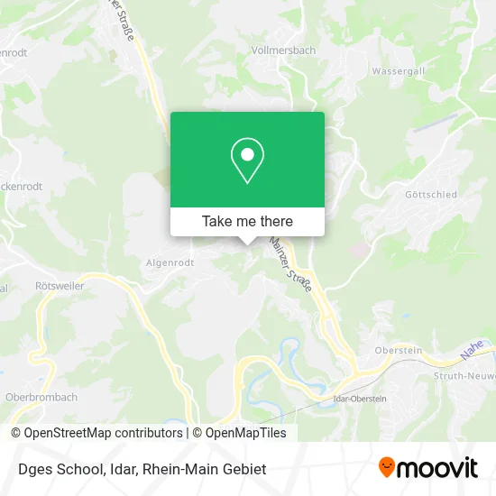 Dges School, Idar map