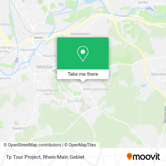 Tp Tour Project map