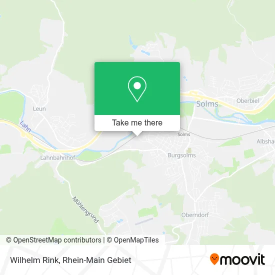 Wilhelm Rink map