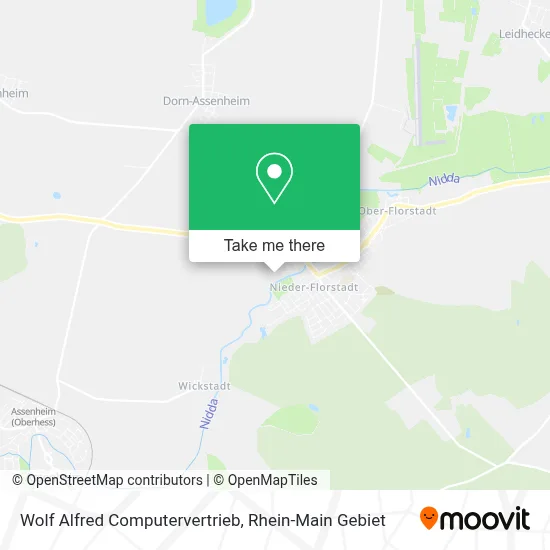 Wolf Alfred Computervertrieb map