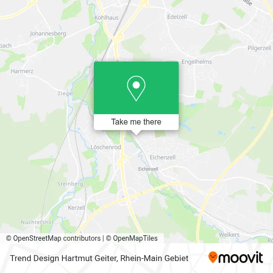 Trend Design Hartmut Geiter map