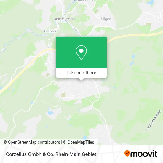 Corzelius Gmbh & Co map