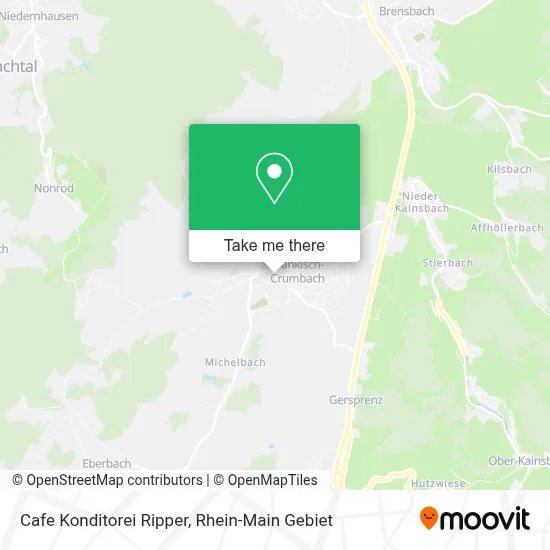 Cafe Konditorei Ripper map