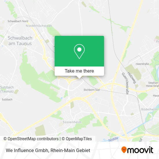 We Influence Gmbh map