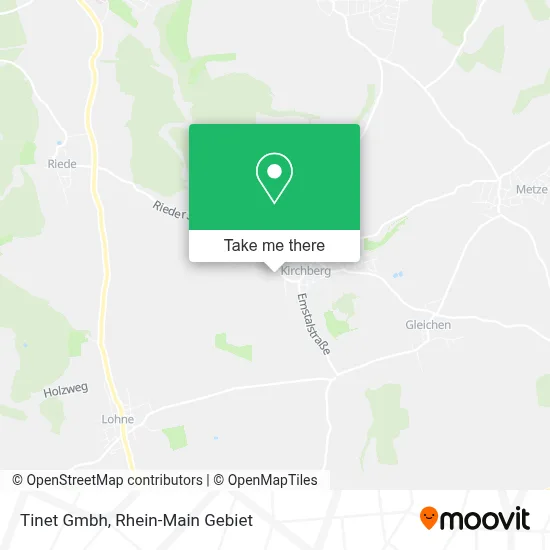 Tinet Gmbh map