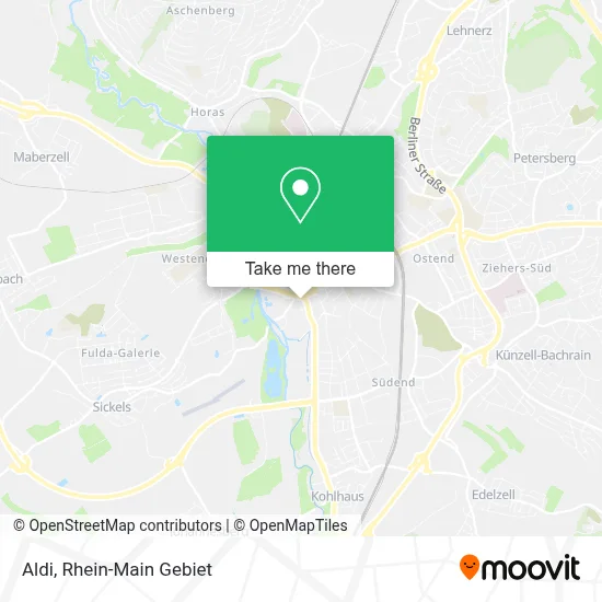 Aldi map
