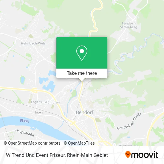 W Trend Und Event Friseur map