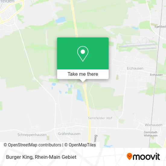 Burger King map