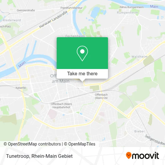 Tunetroop map
