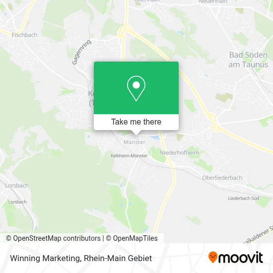 Winning Marketing map