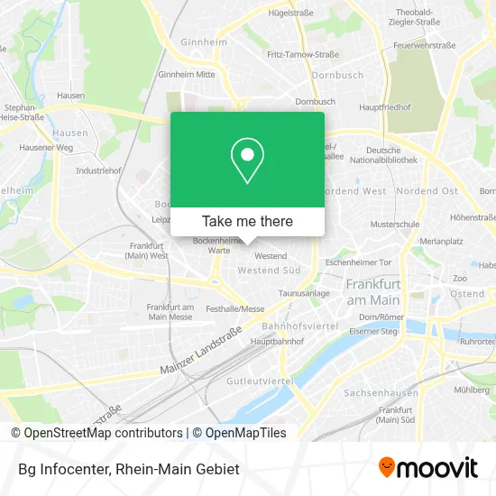 Bg Infocenter map