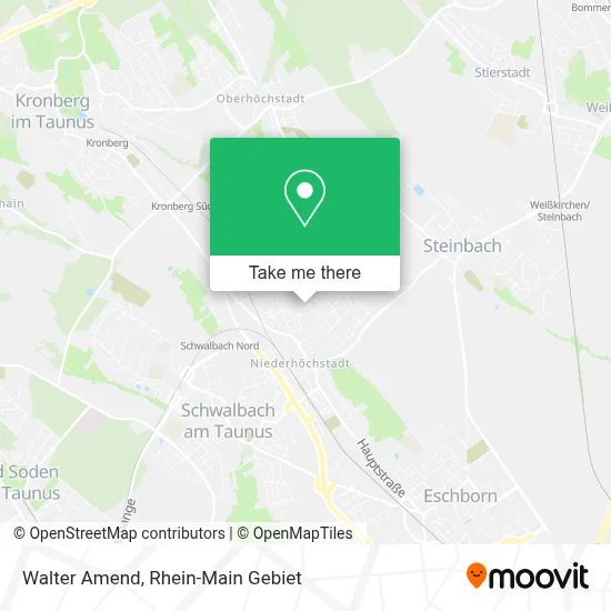 Walter Amend map