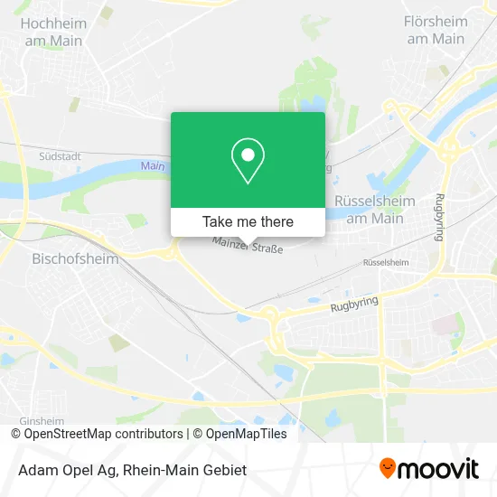 Adam Opel Ag map