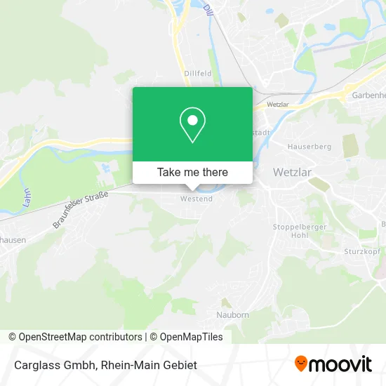 Carglass Gmbh map