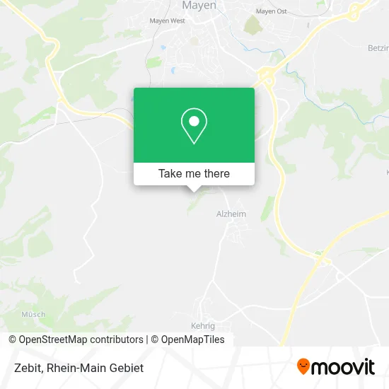 Zebit map