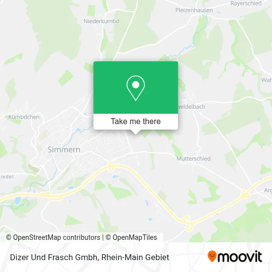 Dizer Und Frasch Gmbh map