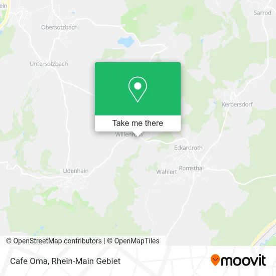 Cafe Oma map
