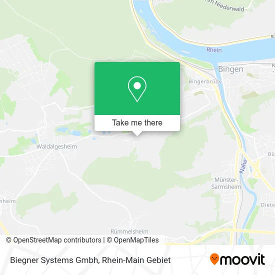 Biegner Systems Gmbh map
