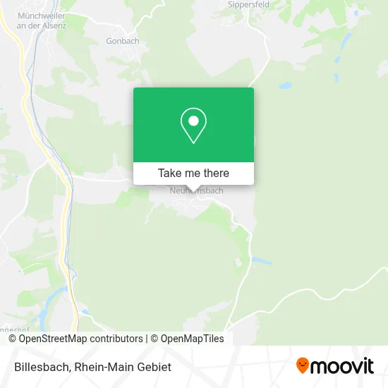 Billesbach map