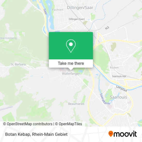 Botan Kebap map
