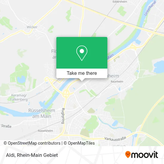 Aldi map