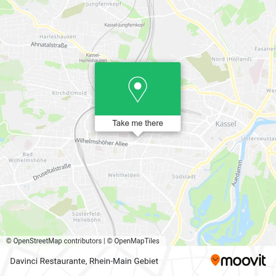 Davinci Restaurante map