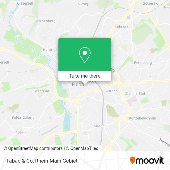 Tabac & Co map