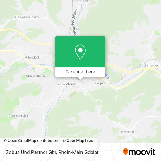 Zobus Und Partner Gbr map