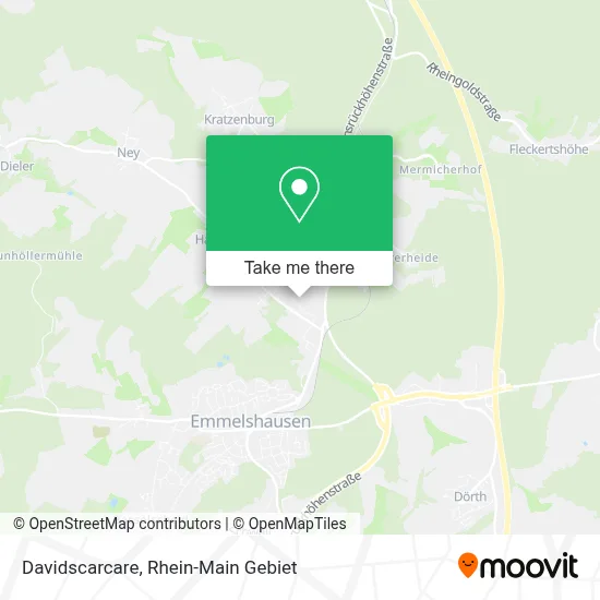 Davidscarcare map