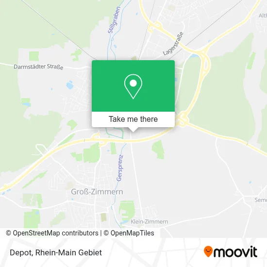 Depot map