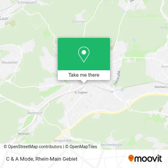 C & A Mode map