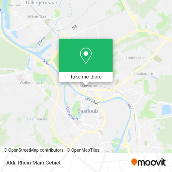 Aldi map