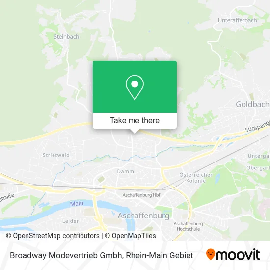 Broadway Modevertrieb Gmbh map