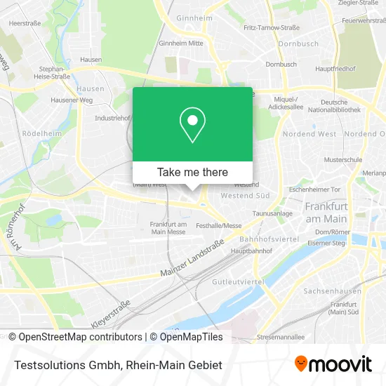 Testsolutions Gmbh map