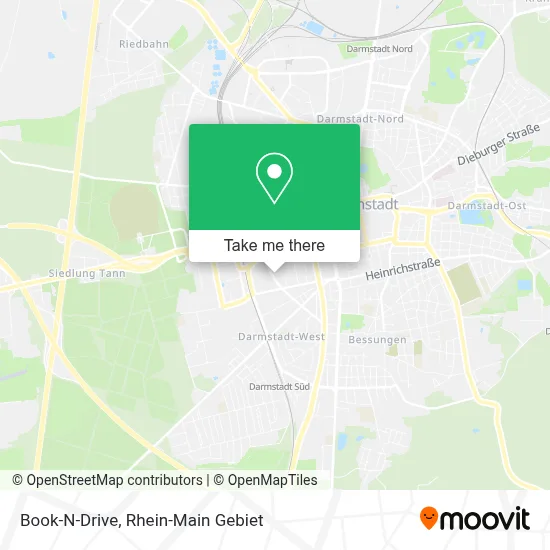 Book-N-Drive map