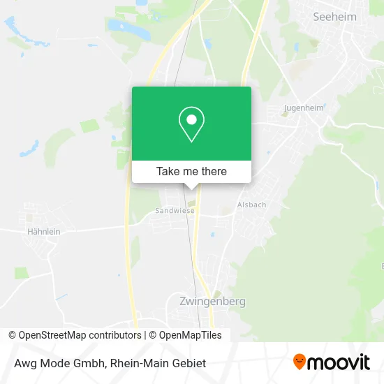 Awg Mode Gmbh map