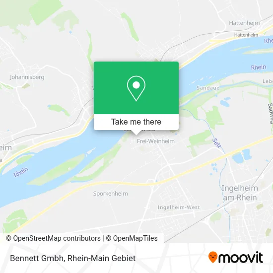Bennett Gmbh map