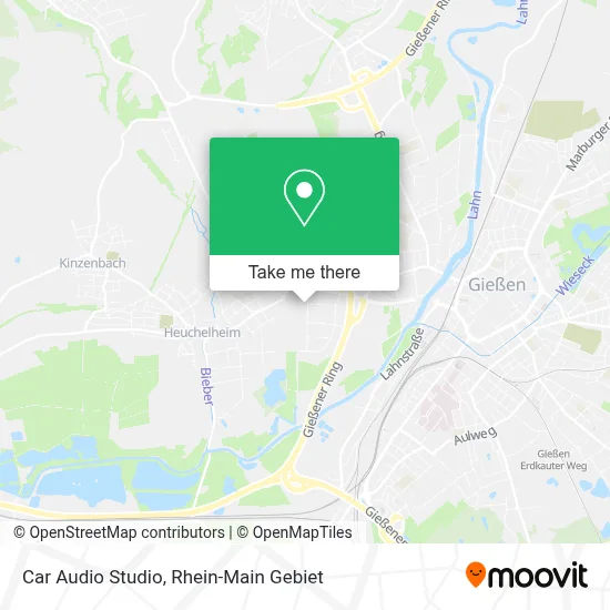 Car Audio Studio map