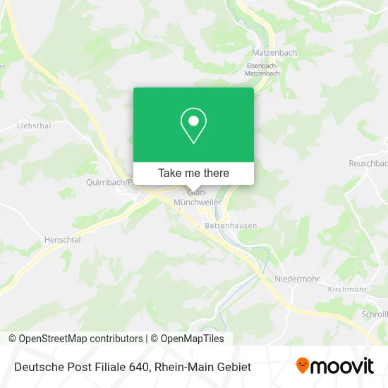 Deutsche Post Filiale 640 map